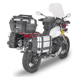 Givi PLOR8203MK PL ONE-FIT Side Case Pannier Holder for Moto Guzzi V85 TT 19-23 w/Monokey Side Cases