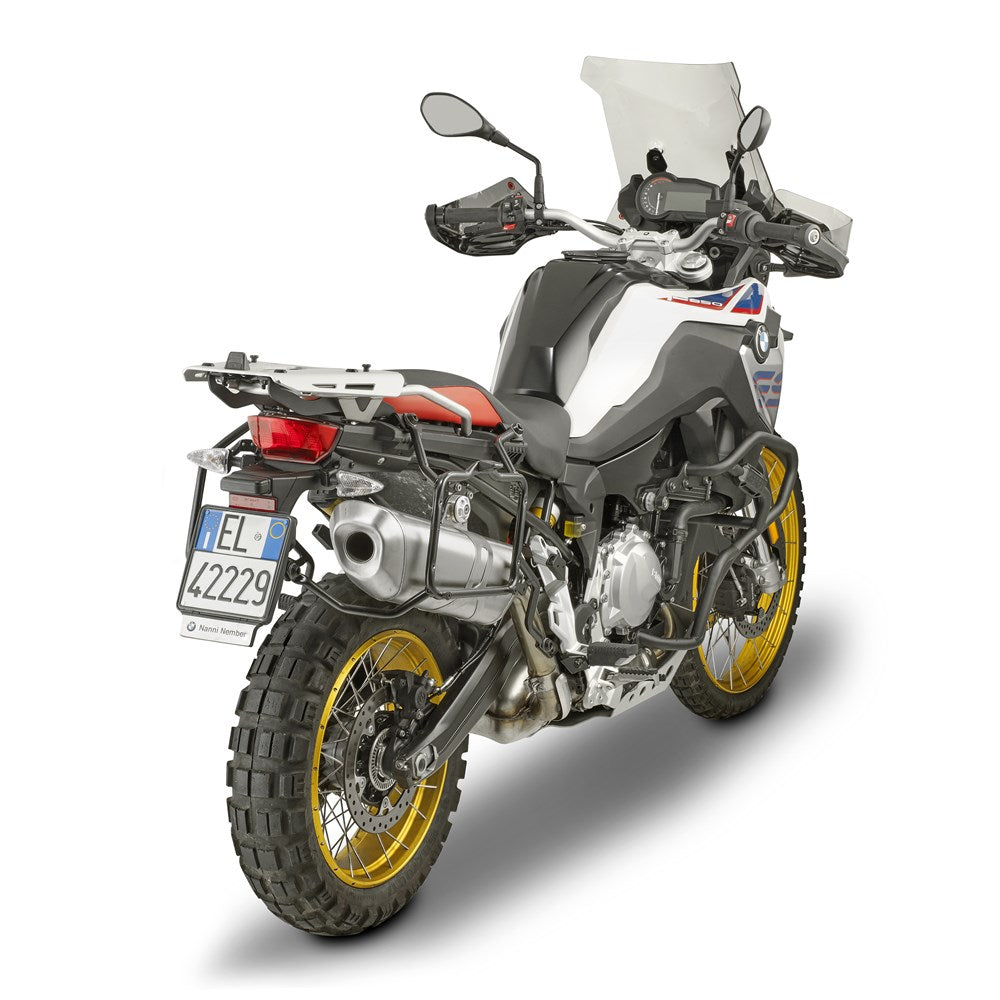 Givi PLR5127 Rapid Release Side Case Pannier Holder for BMW F 750 GS/F 850 GS 18-23/F 850 GS Adventure 19-23/F 800 GS/F 900 GS Adventure 24-25 w/Monokey & Retro Fit Side Cases