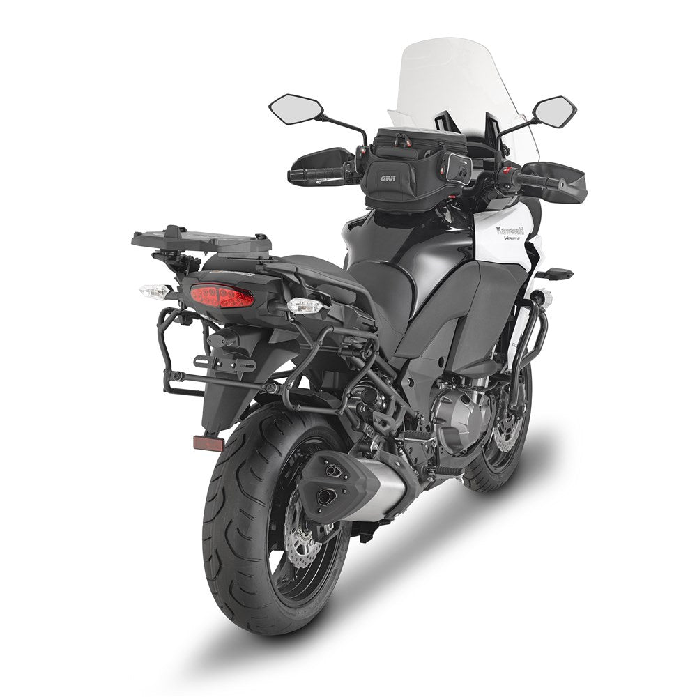 Givi PLXR4113 Rapid Release Side Case Pannier Holder for Kawasaki Versys 1000 15-16 w/V35 Monokey Side Cases