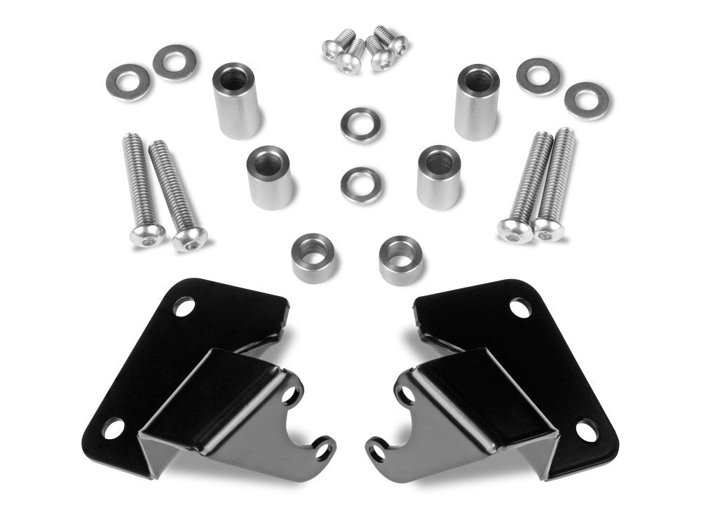 Progressive Suspension PS-30-5088 Remote Reservoir External Top Mounting Bracket Kit for Touring 14-Up