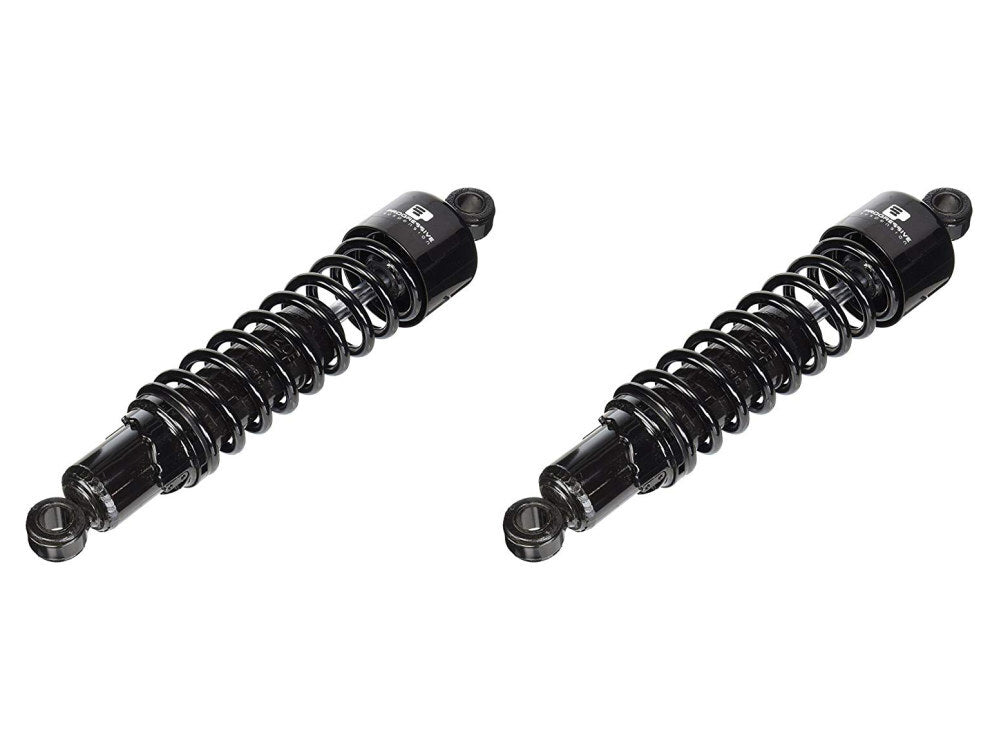 Progressive Suspension PS-412-4003B 412 Series 13.5" Heavy Duty Spring Rate Shock Absorbers Black for Touring 80-05/Sportster 79-03/FXR 82-94