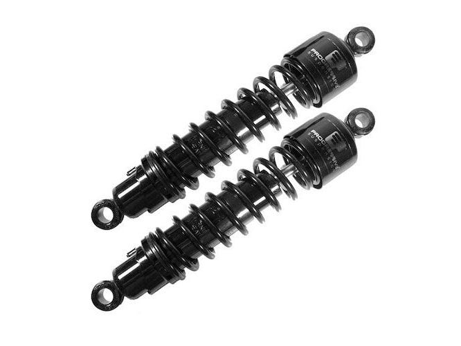 Progressive Suspension PS-412-4065B 412 Series 13" Standard Spring Rate Rear Shock Absorbers Black for Sportster 04-21