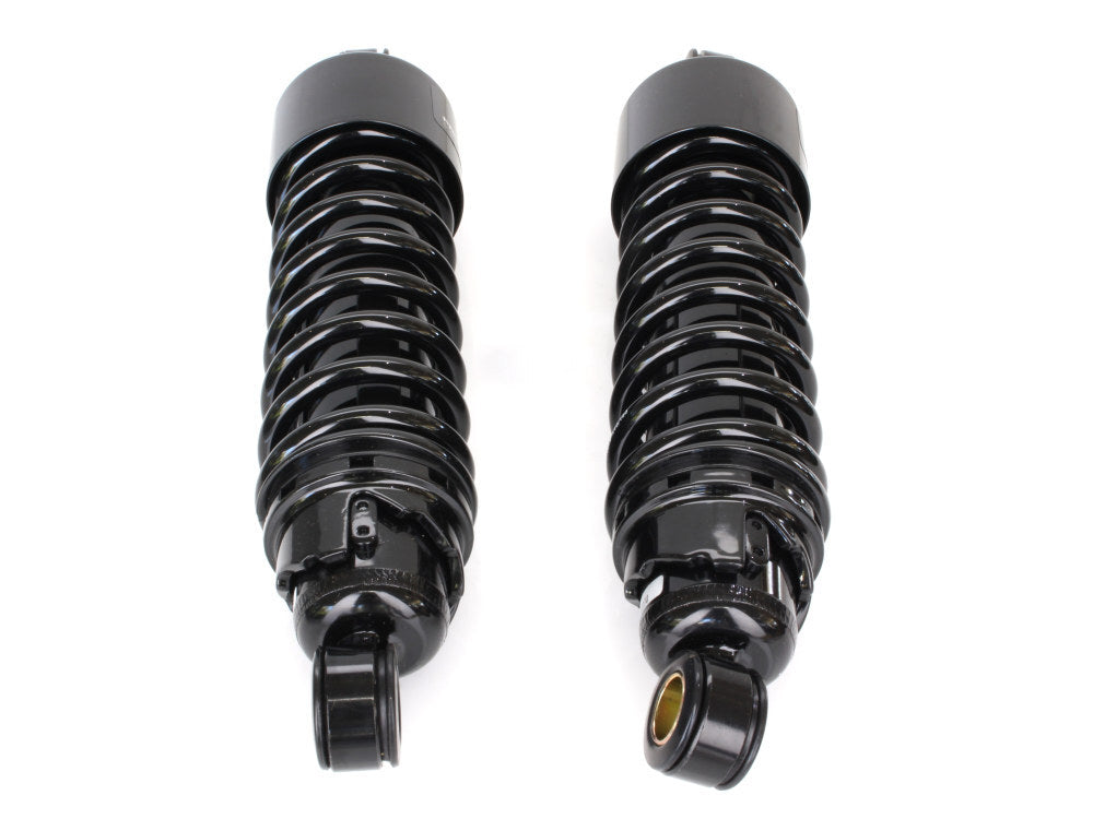 Progressive Suspension PS-412-4074B 412 Series 11.5" Standard Spring Rate Rear Shock Absorbers Black for Touring 06-Up