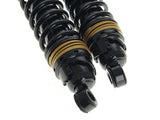 Progressive Suspension PS-412CRZ-4065B 412 Cruise Series, 12.5" Standard Spring Rate Rear Shock Absorbers Black for Harley-Davidson Sportster 79-21