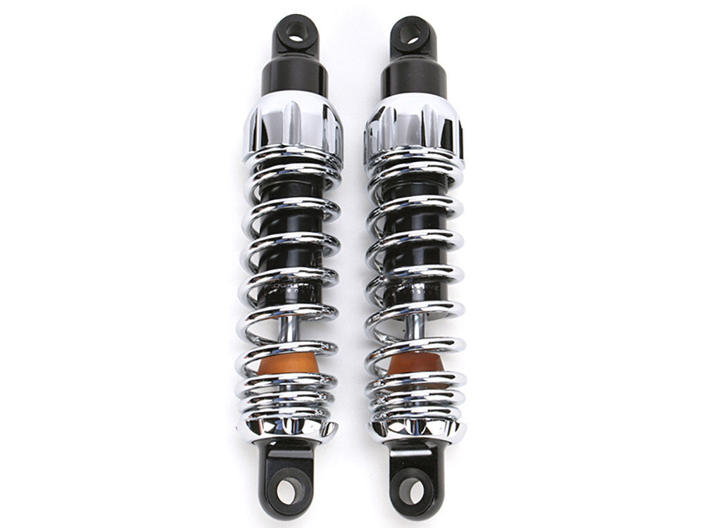 Progressive Suspension PS-444-4245C 444 Series 11" Standard Spring Rate Rear Shock Absorbers Chrome for Scout 15-Up