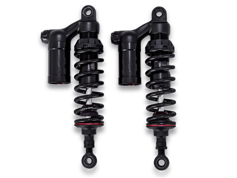 Progressive Suspension PS-990-1001 990 Sport Series 12.5" Rear Shock Absorbers Black for Dyna 91-17