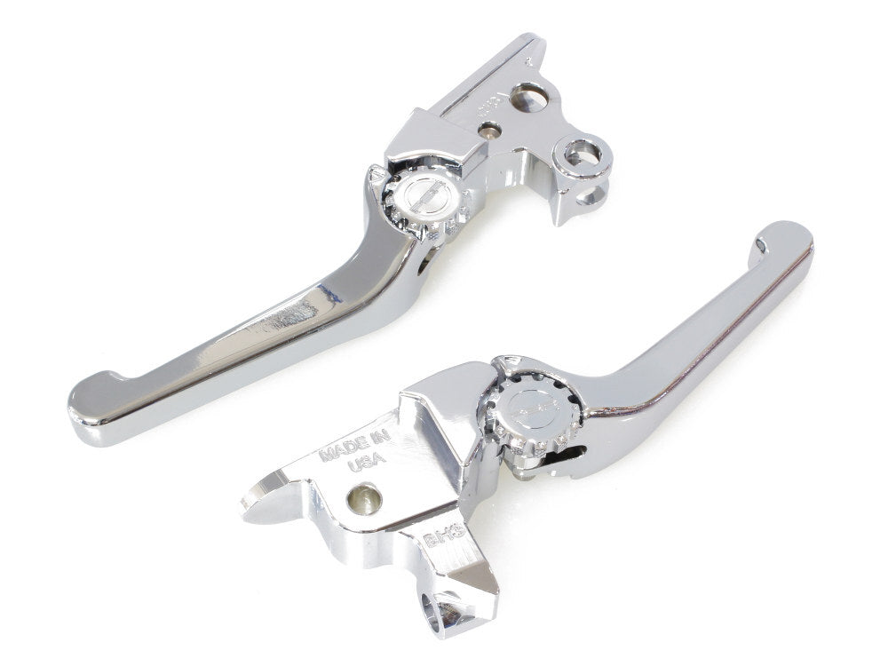 PSR PSR-12-00666-20 Adjustable Anthem Levers Chrome for Touring 21-Up