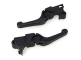 PSR PSR-12-01651-22 Adjustable Shorty Anthem Levers Black for Softail 96-14/Dyna 96-17/Touring 96-07/Sportster 96-03