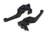 PSR PSR-12-01655-22 Adjustable Shorty Anthem Levers Black for Sportster 14-21