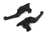 PSR PSR-12-01656-22 Adjustable Shorty Anthem Levers Black for Softail 15-Up