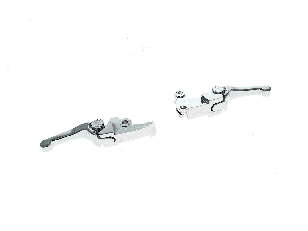 PSR PSR-12-01667-20 Adjustable Shorty Anthem Levers Chrome for CVO Touring 23-Up/Street Glide/Road Glide 24-Up