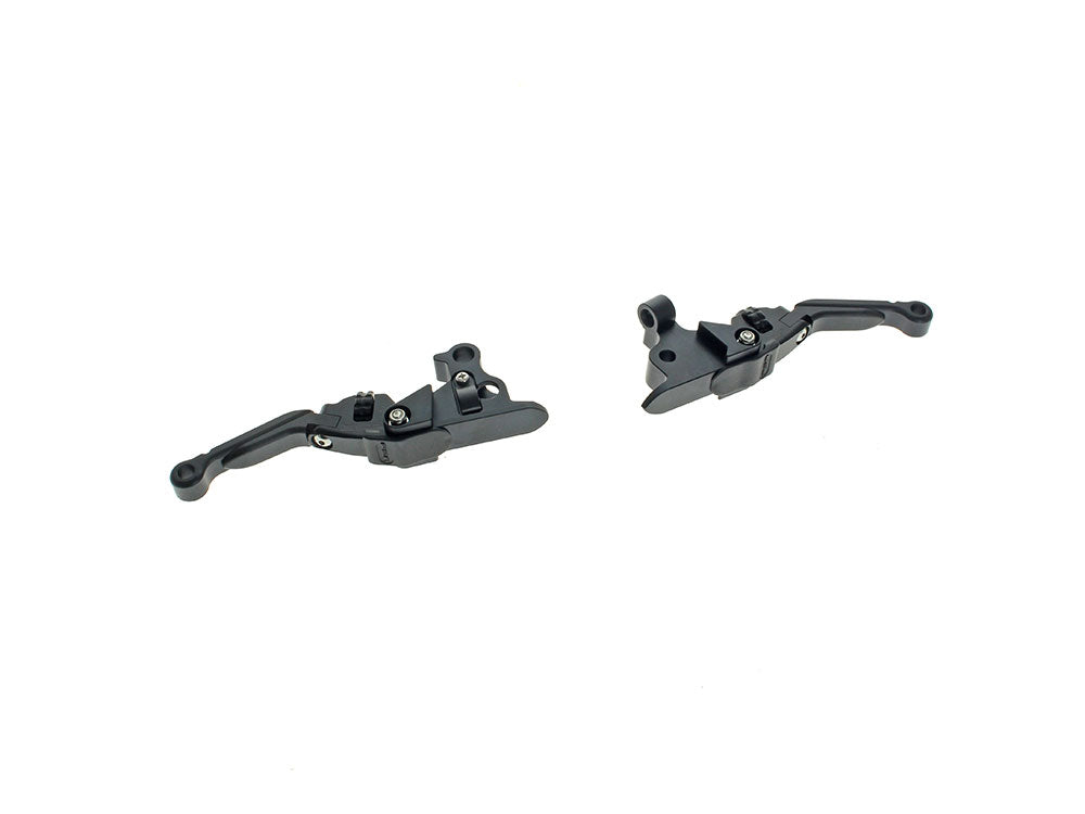 PSR PSR-12-03652-22 Adjustable Anthem Pro Levers Black for Touring 08-13/Road King 14-16