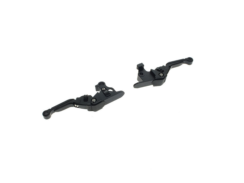 PSR PSR-12-03656-22 Adjustable Anthem Pro Levers Black for Softail 15-Up