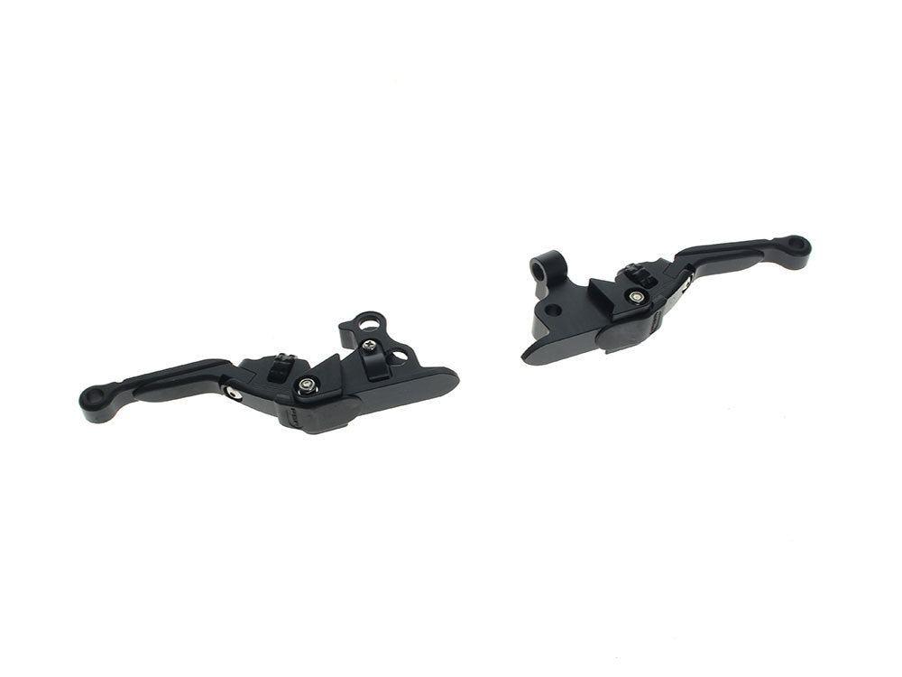 PSR PSR-12-03666-22 Adjustable Anthem Pro Levers Black for Touring Most 21-24 w/Cable Clutch