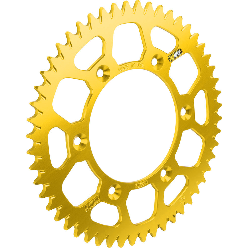 ProTaper PT02-3388G Race Spec (RS) Aluminum 47T Rear Sprocket Gold for Suzuki