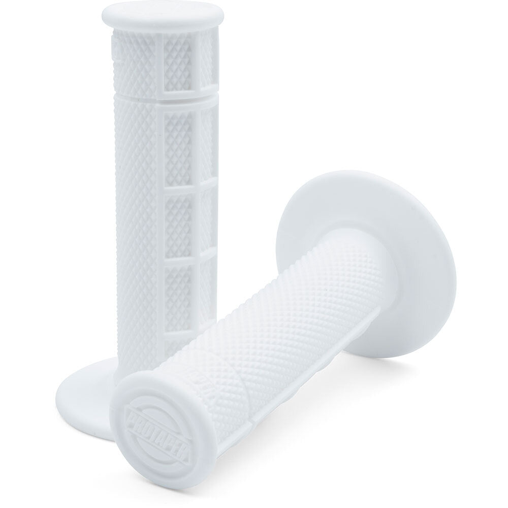 ProTaper PT02-4034 Race Cut 1/2 Waffle Grips White