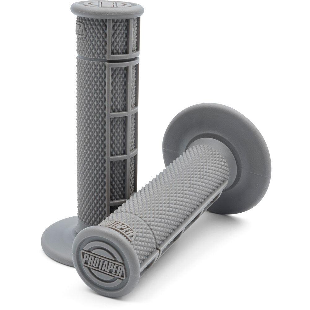 ProTaper PT02-4035 Race Cut 1/2 Waffle Grips Grey