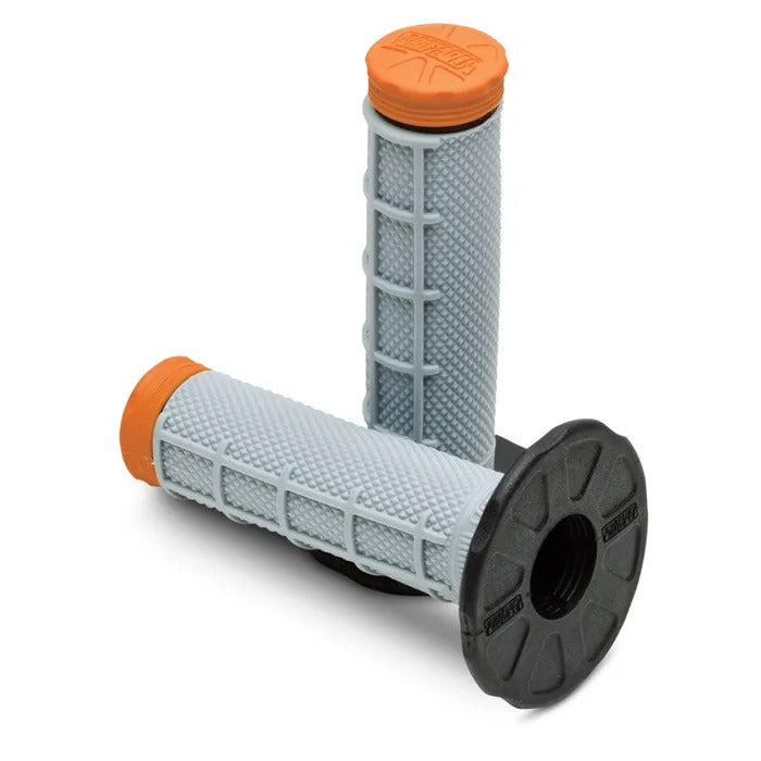 ProTaper PT02-4864 MX Tri Density Half Waffle Grips Orange