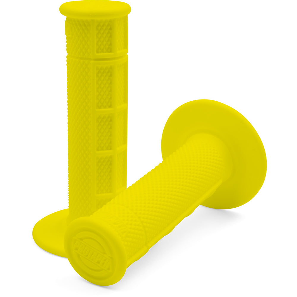 ProTaper PT02-4982 Race Cut 1/2 Waffle Grips Yellow