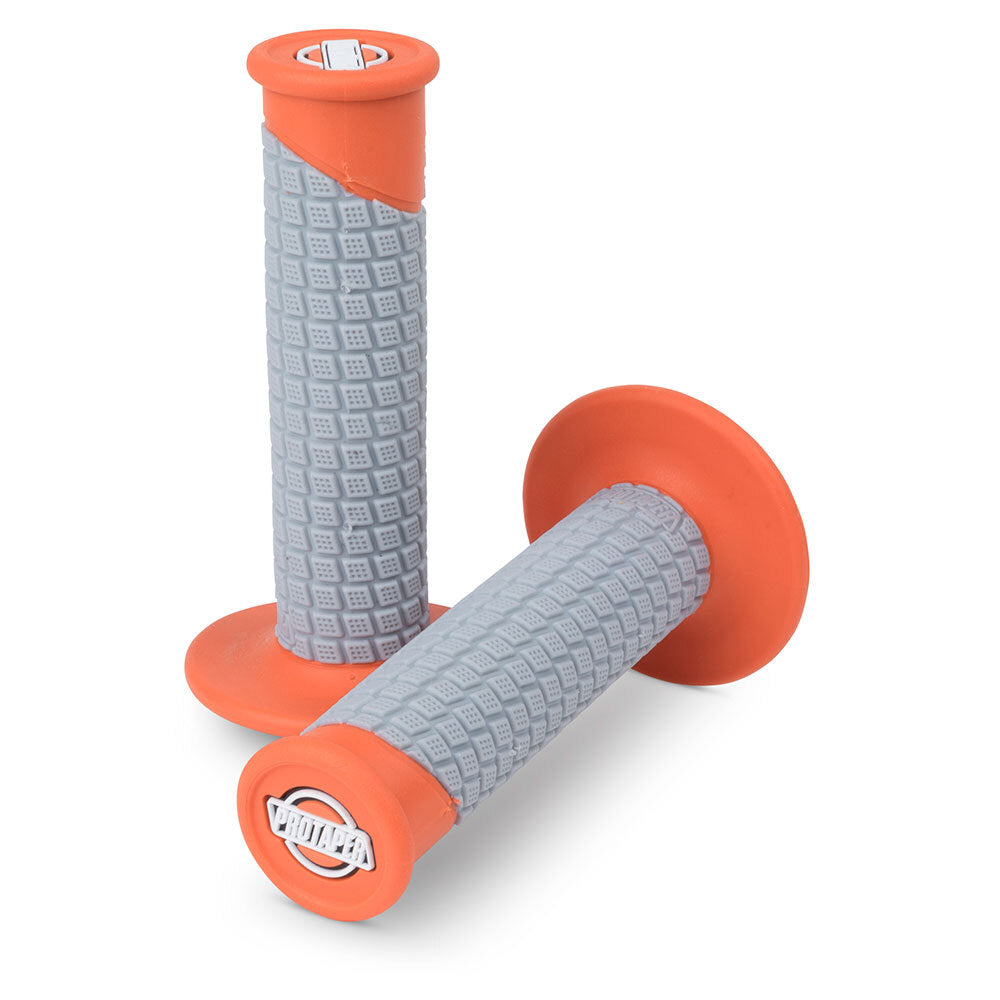 ProTaper PT021681 Clamp-On Pillow Top Grips Orange/Grey