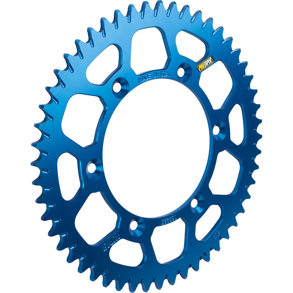 ProTaper PT033219 Race Spec (RS) Aluminum 49T (520 Pitch) Sprocket Blue for Yamaha