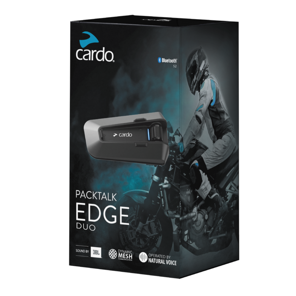 Cardo PACKTALK Edge Duo Bluetooth Communication System