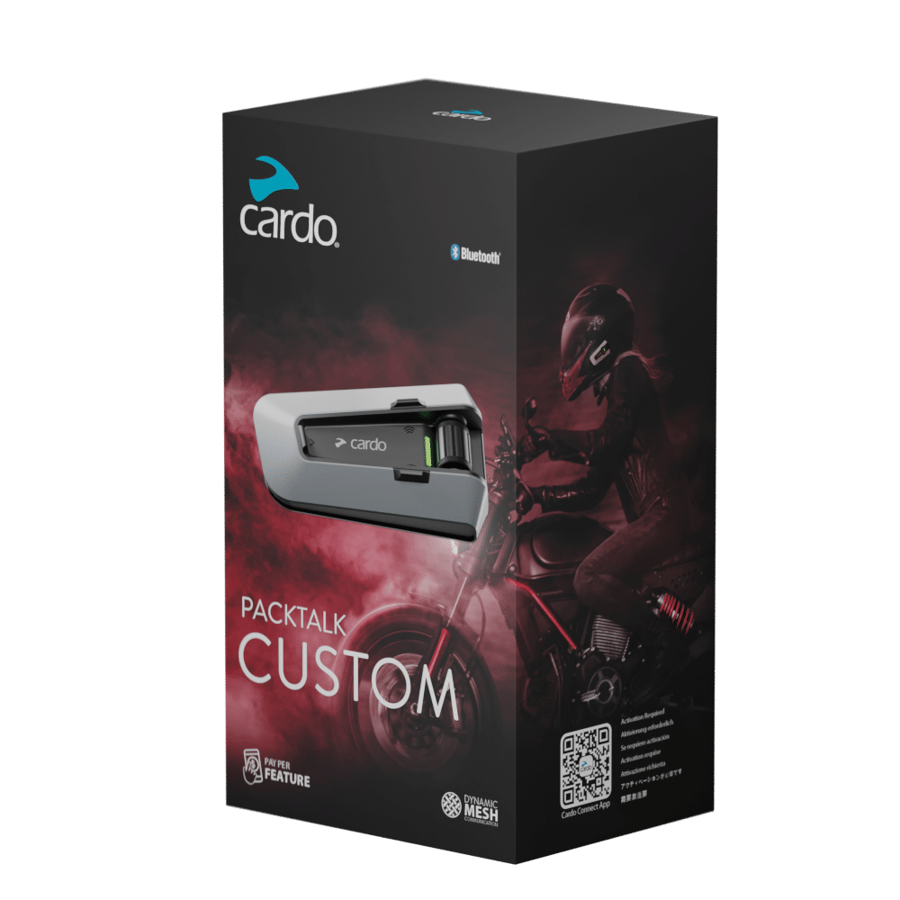 Cardo PACKTALK Custom Bluetooth Communication System