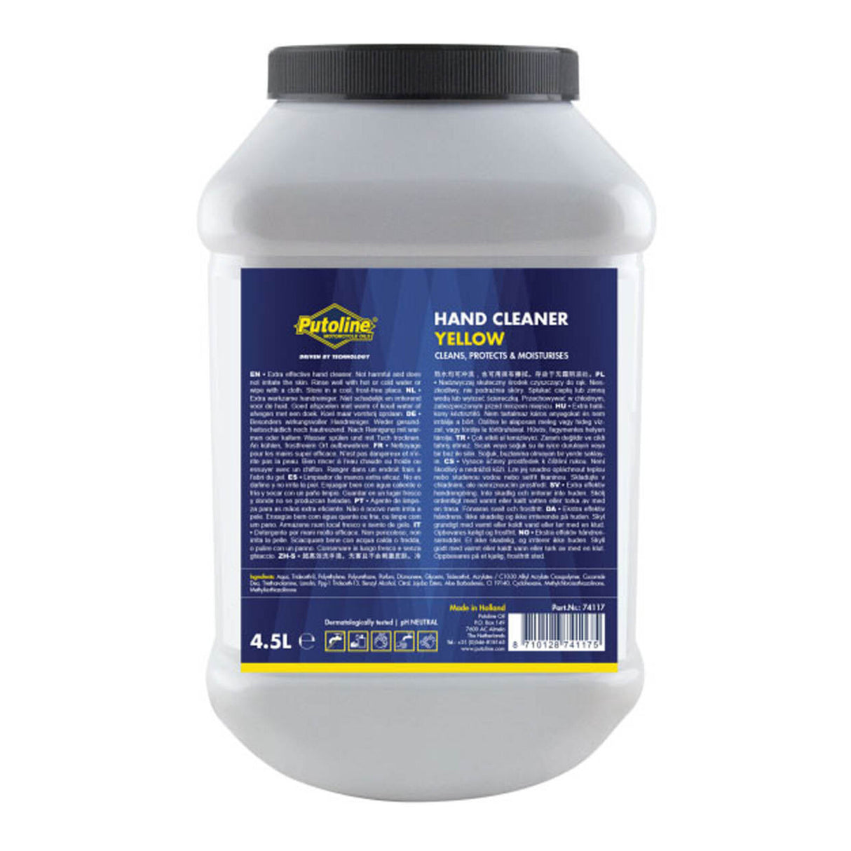 Putoline Hand Cleaner Yellow 4.5L