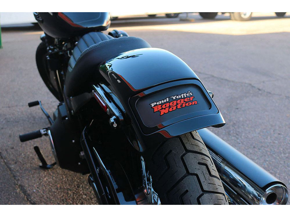 Bagger Nation PYO-CRF-M8ST-SB-B The Fix Bobbed Custom Rear Fender for Softail Street Bob/Slim 18-Up