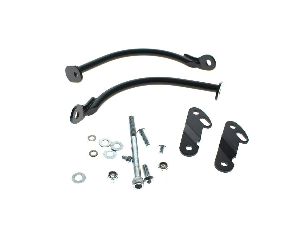 Bagger Nation PYO-FSB-22LRST-STL-B Stealth Fairing Support Bar for Harley-Davidson Low Rider ST 22-Up