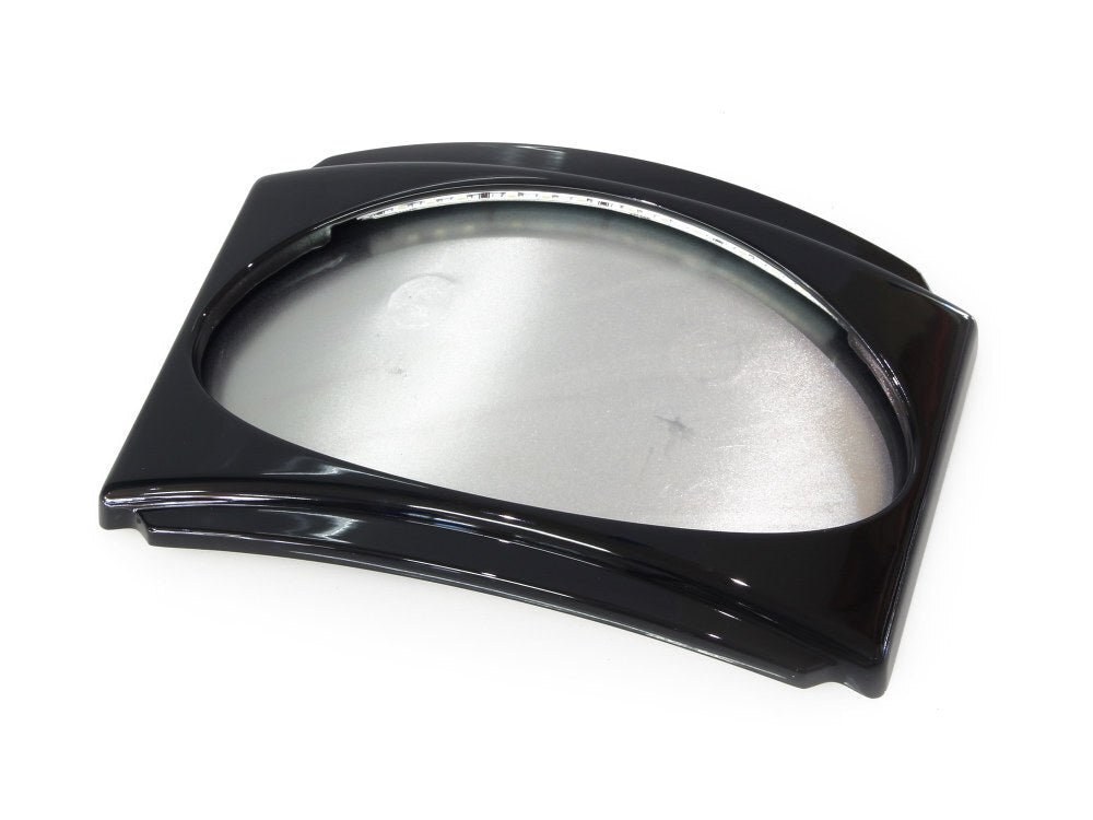 Paul Yaffe Bagger Nation License Plate Frame With Light Satin Black Fpf