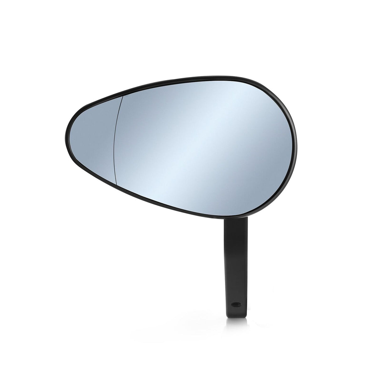 Rizoma Reverse Radial Bar End Mirror Black (Each)