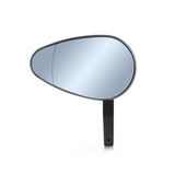 Rizoma Reverse Radial Bar End Mirror Grey (Each)