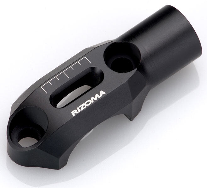 Rizoma Universal Mirror Adapter Black for various Models