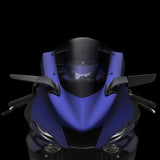 Rizoma Stealth Mirrors Black for Yamaha R6/R7 17-23