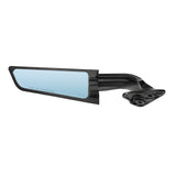 Rizoma Stealth Mirrors Black for Yamaha R6/R7 17-23