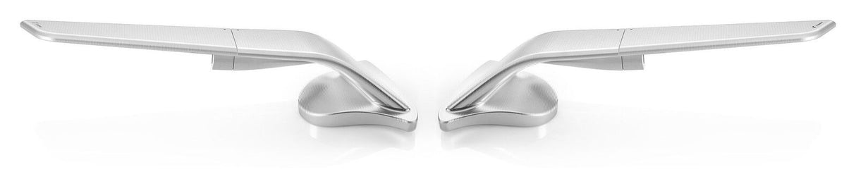 Rizoma Stealth Mirrors Silver for Yamaha R1 20-21