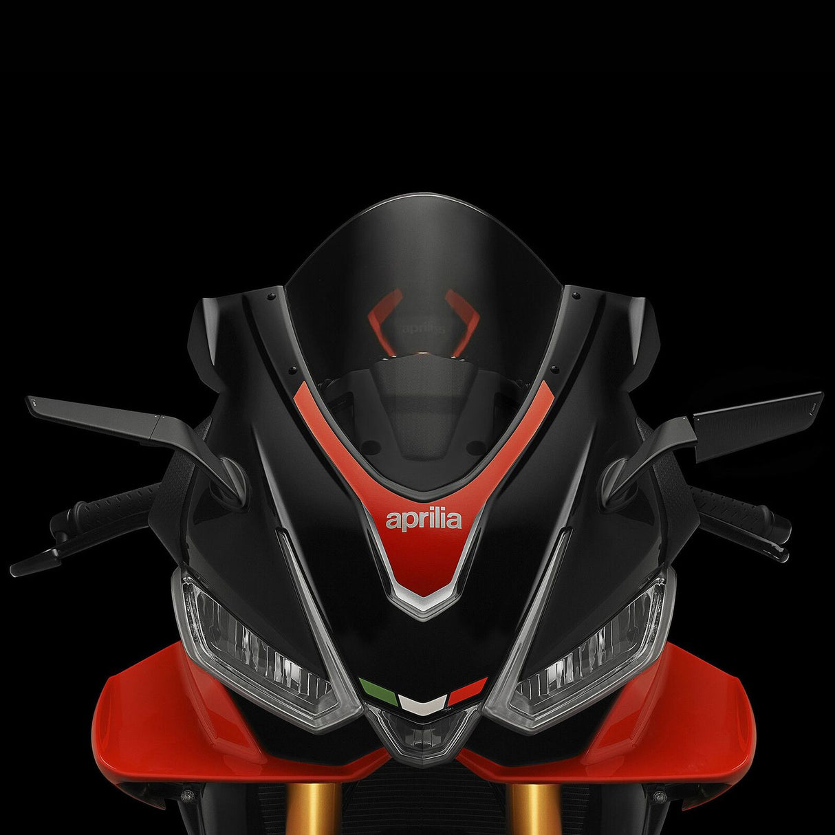 Rizoma Stealth Mirrors Black for Aprilia RS 660/RSV4 1100 21-22