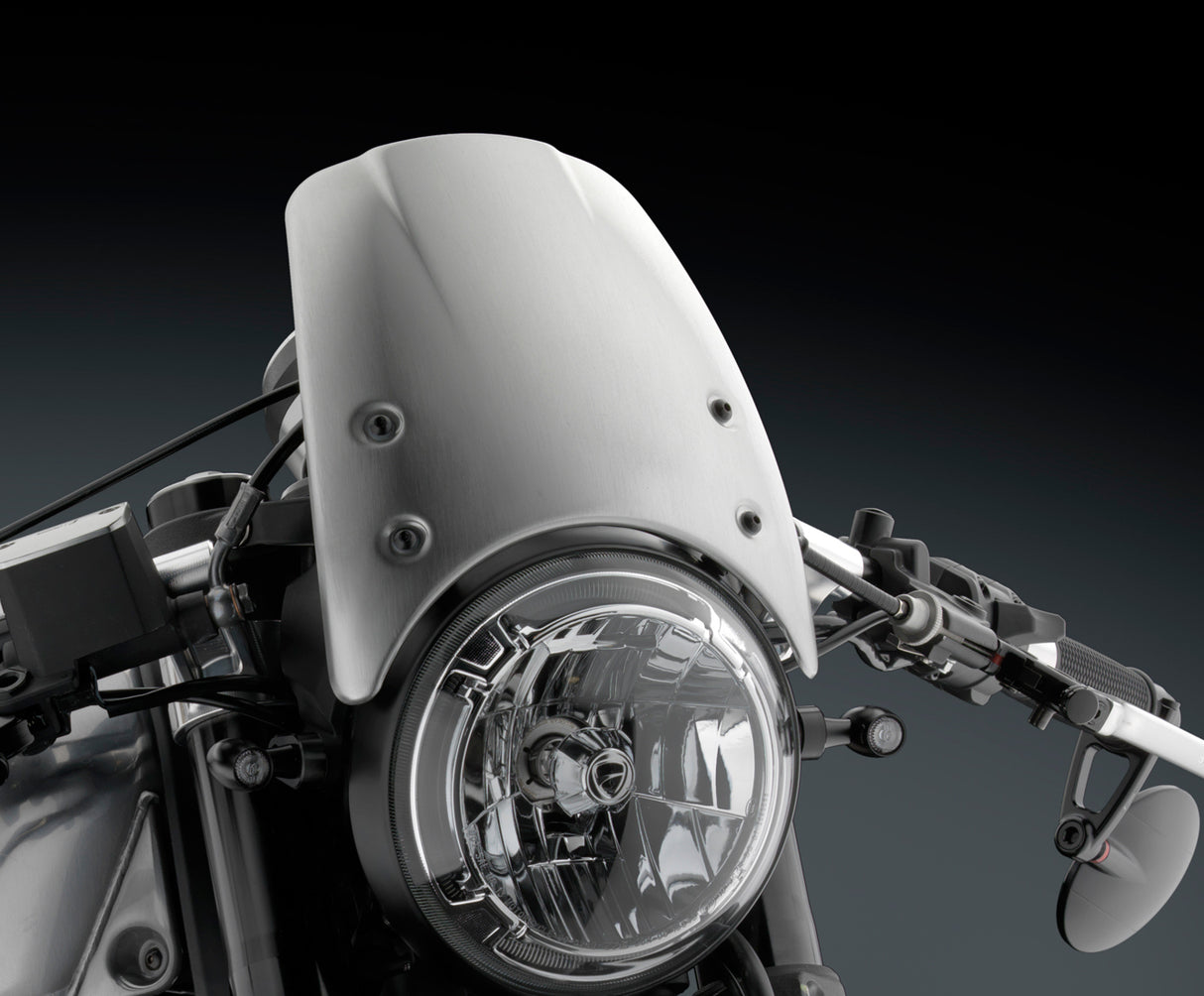 Rizoma Headlight Fairing Silver for Ducati Scrambler/Triumph Street Twin