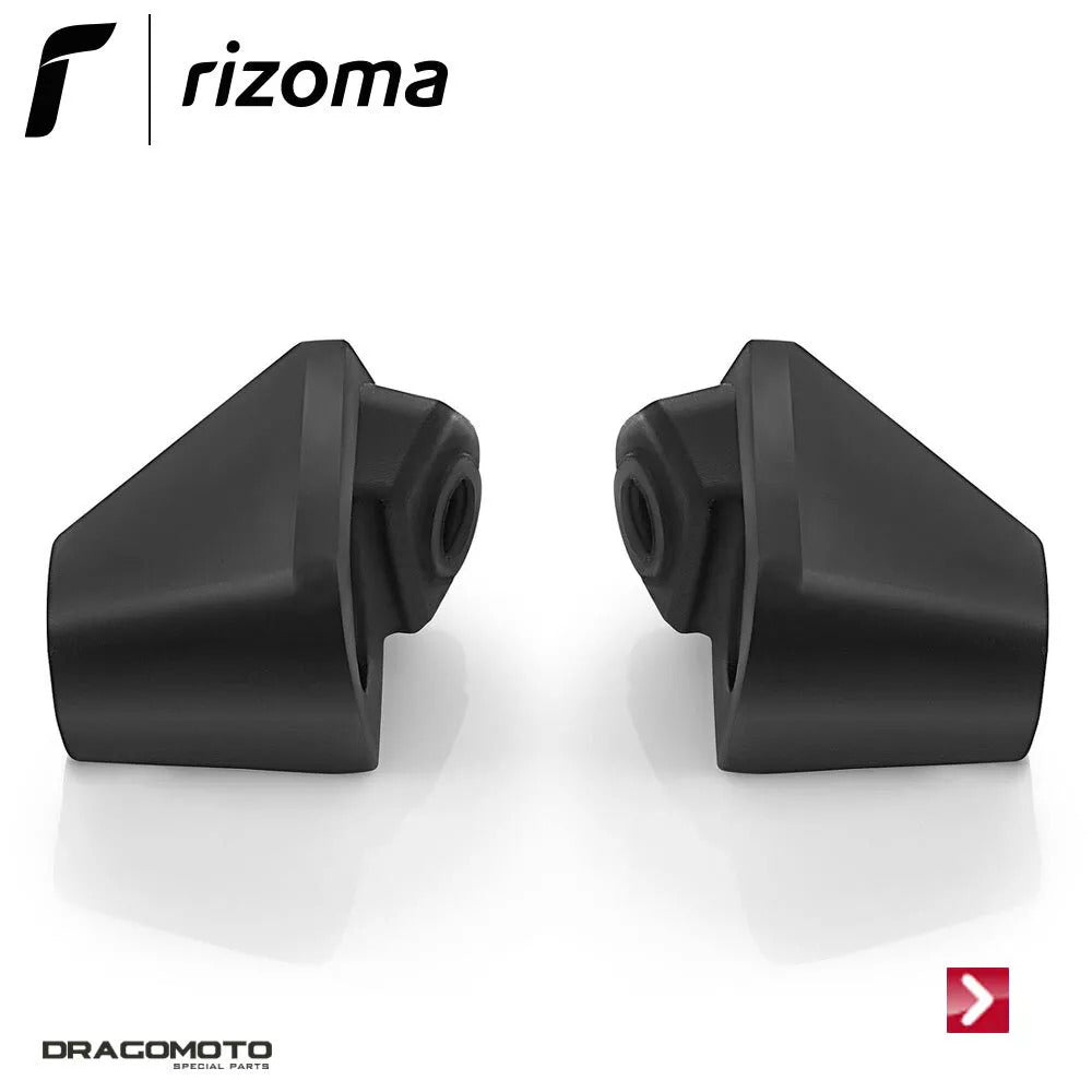 Rizoma Indicator Mounting Adapters Black for Ducati Diavel 1260