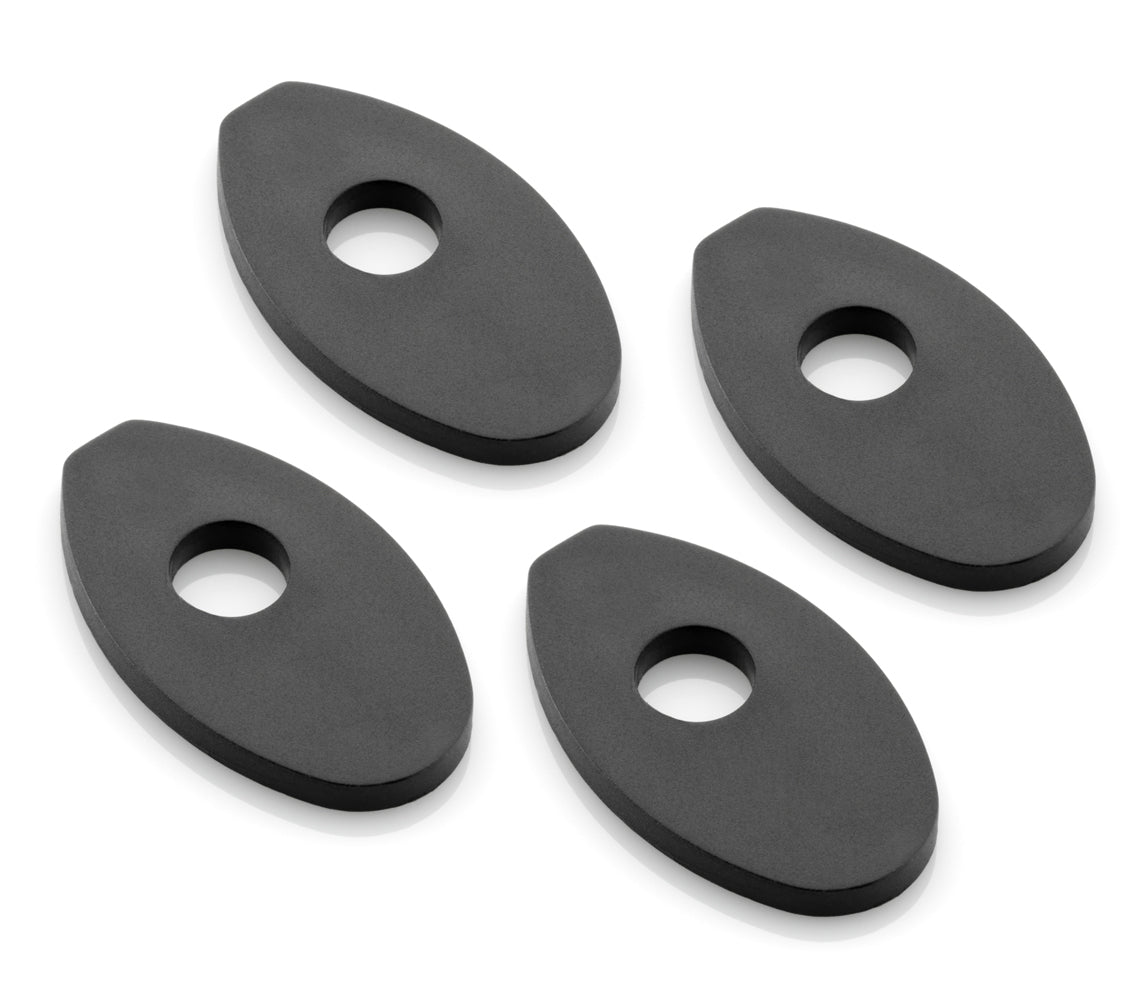 Rizoma Indicator Mounting Adapters Black for MV Agusta Brutale 675/Brutale 800/Brutale Dragster 800