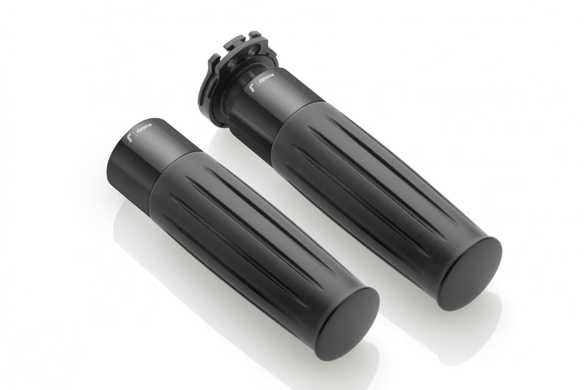 Rizoma Legend Grips Black for 22mm Handlebars