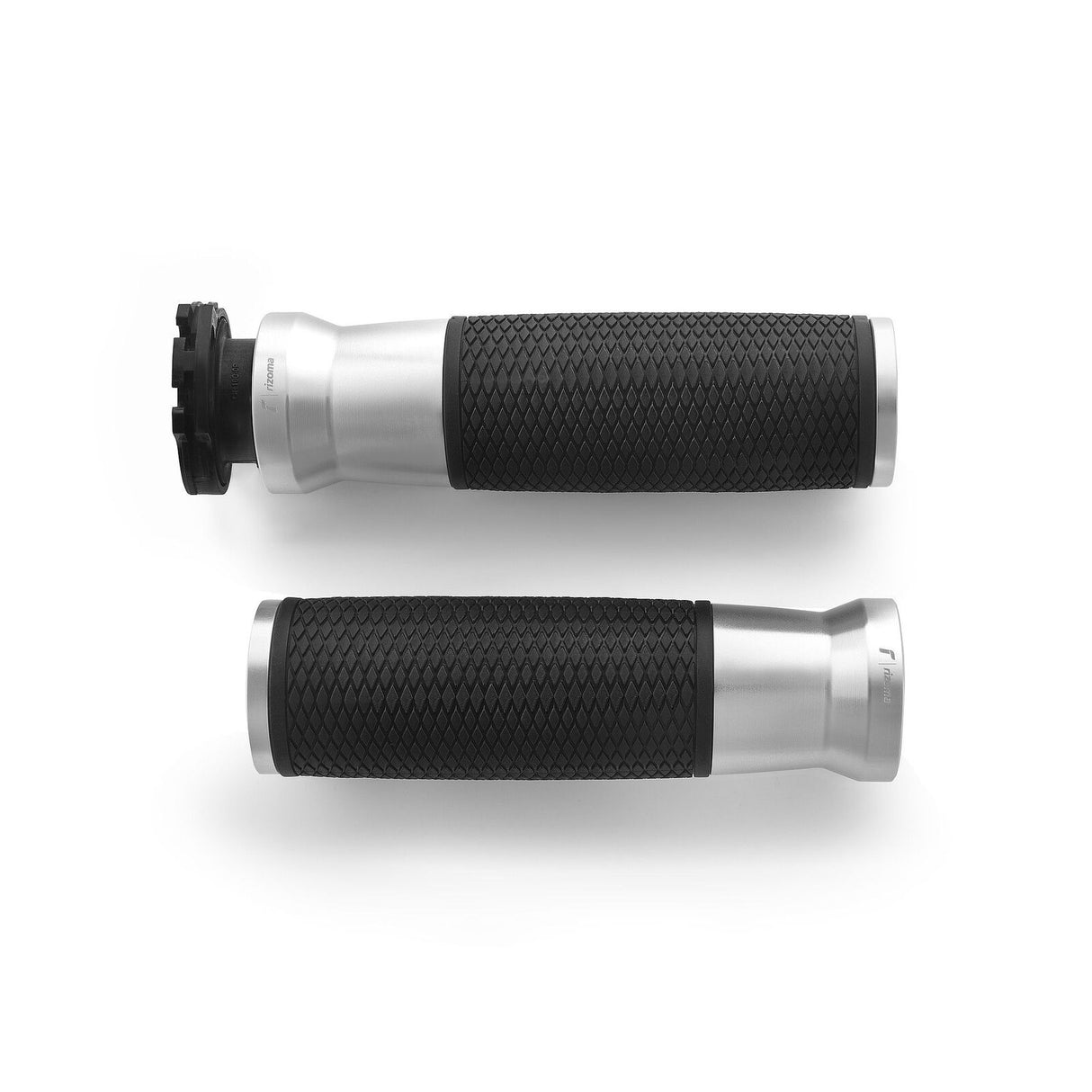 Rizoma Urlo Grips Silver for 7/8" Handlebars