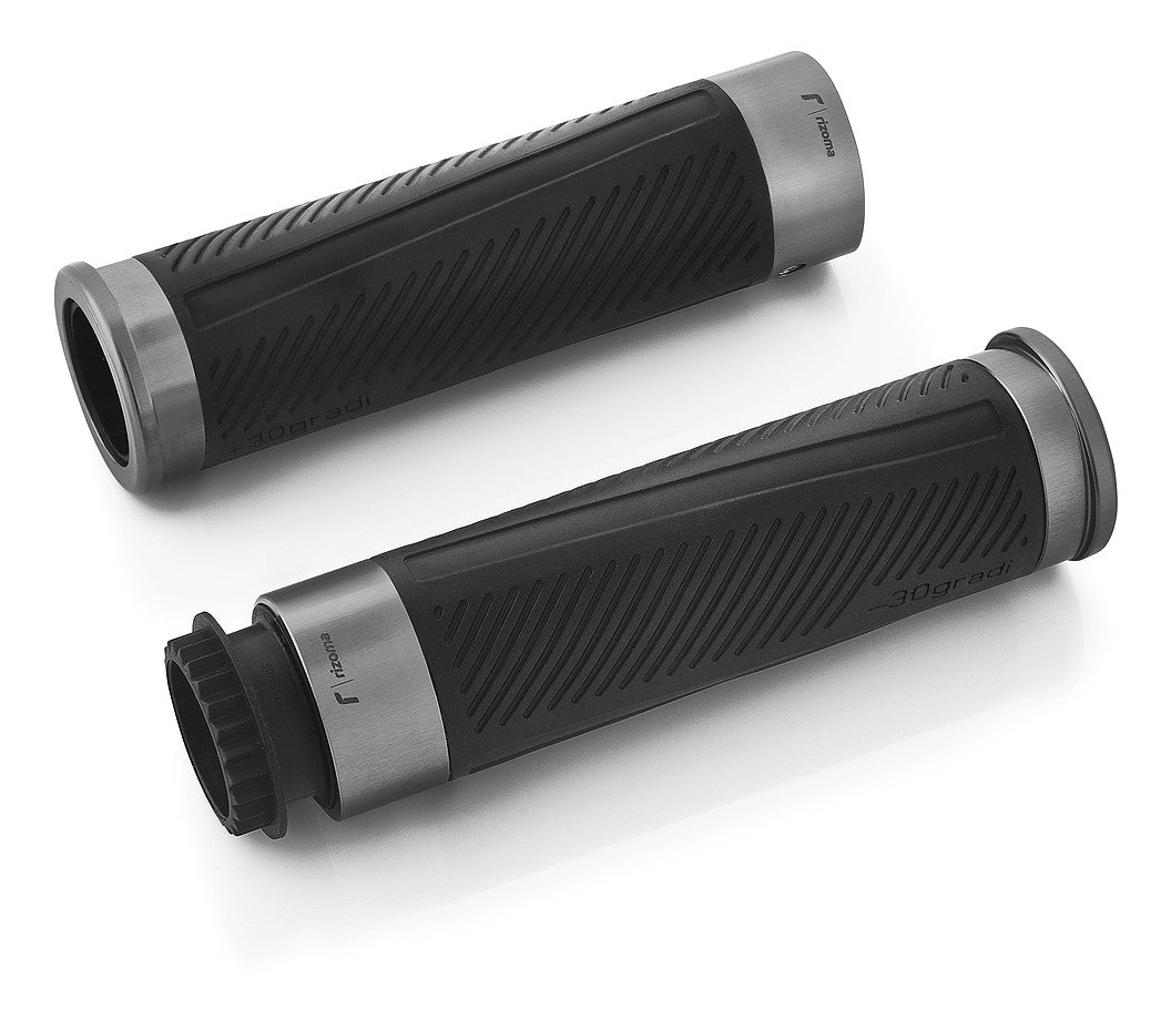 Rizoma 30 Gradi Grips Grey for 7/8" Handlebars