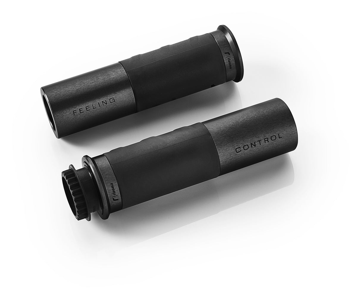 Rizoma Icon Grips Black for 7/8" Handlebars