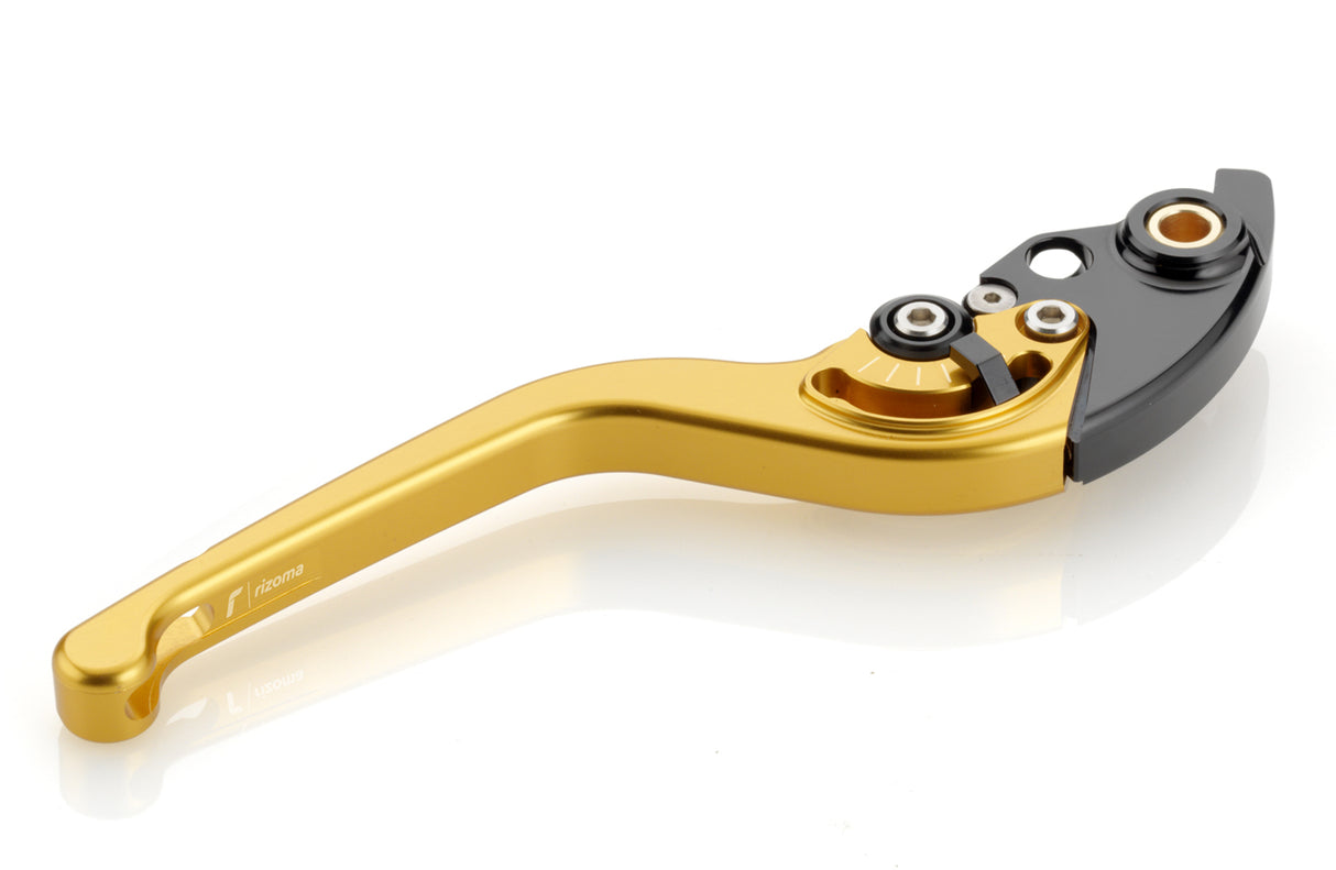 Rizoma RRC Brake Lever Gold for Yamaha MT-07/FZ-07/MT-10/FZ-10/MT-09/FZ-09/MT-09 Tracer/FJ-09/XSR700/XSR900