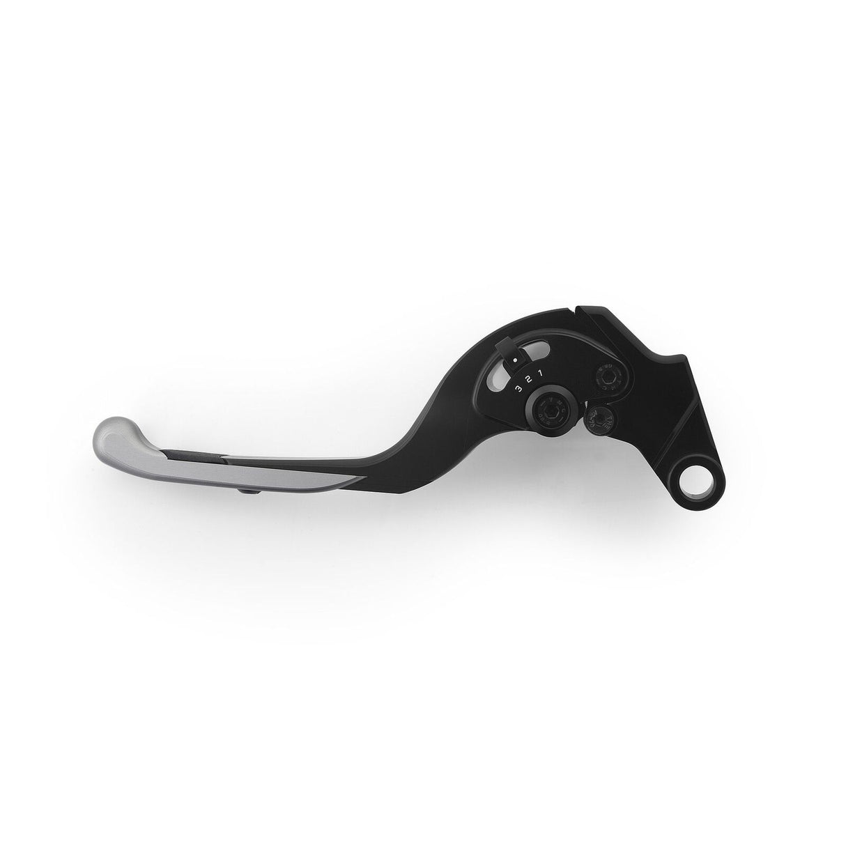 Rizoma Adjustable Plus Clutch Lever Grey/Black for Ducati Models