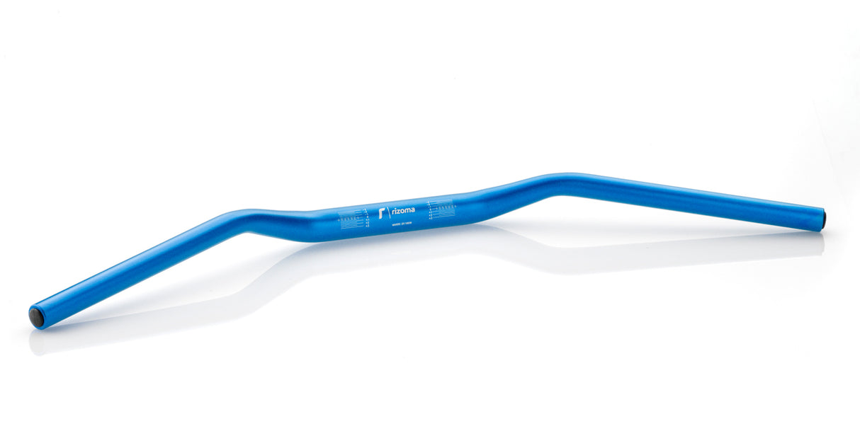 Rizoma Conical Aluminium 22mm x 28.5mm x 740mm x 50mm Handlebar Blue