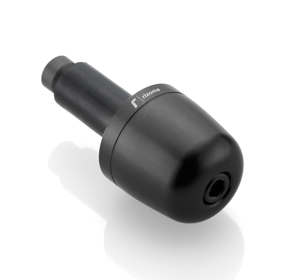 Rizoma Conical Bar End Black for Proguard/Spy-R/Spirit RS Mirrors