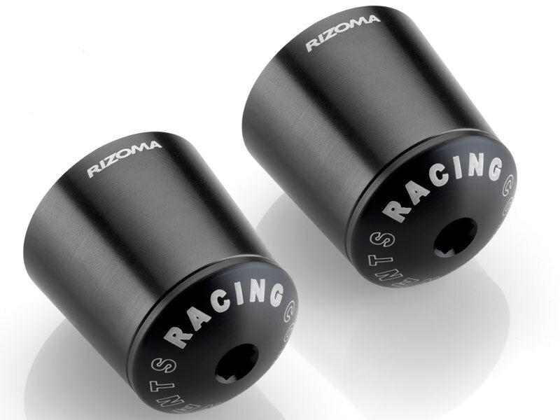 Rizoma Series 510 Conical Bar Ends Black for Kawasaki Z300/Ninja 300 17-20/Z900 17-20